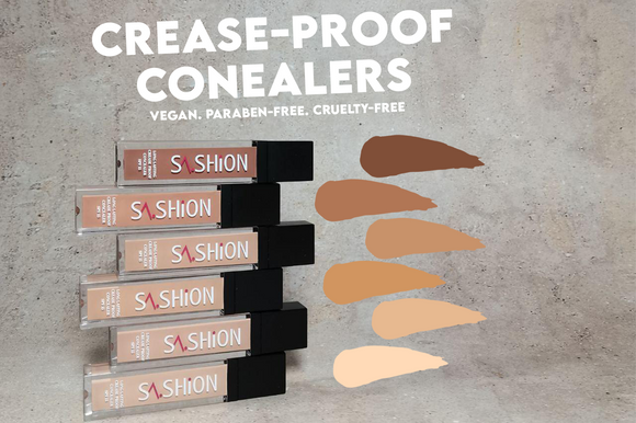 Crease proof concealer with SPF 15